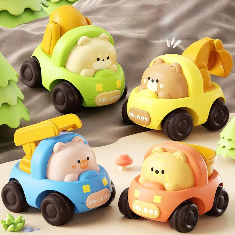 Children's Inertia Car Toy Suit - Mini Drop-Resistant